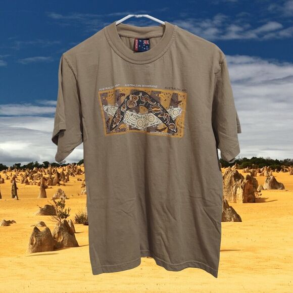 VTG 90s Australia T-shirt Size Med - Picture 1 of 5